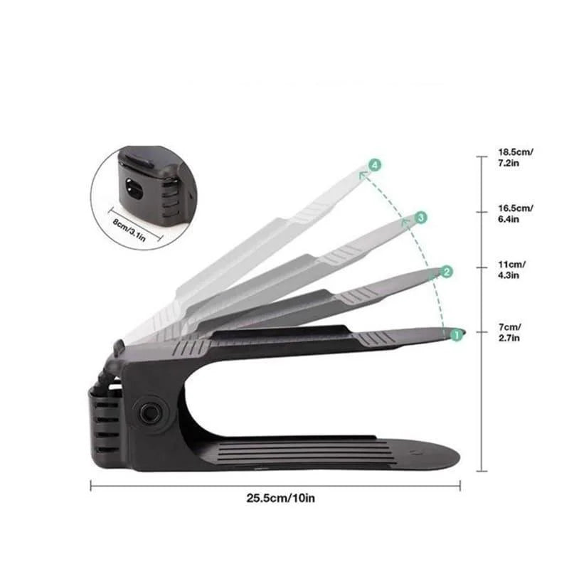 Organizador de Sapatos Ajustável para Closet e Armário Offertaza