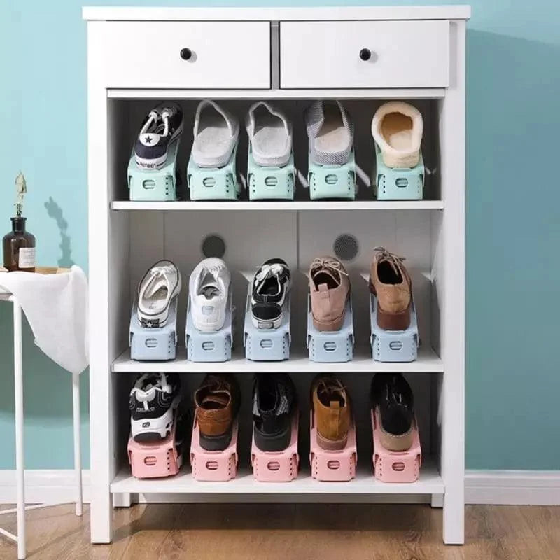 Organizador de Sapatos Ajustável para Closet e Armário Offertaza