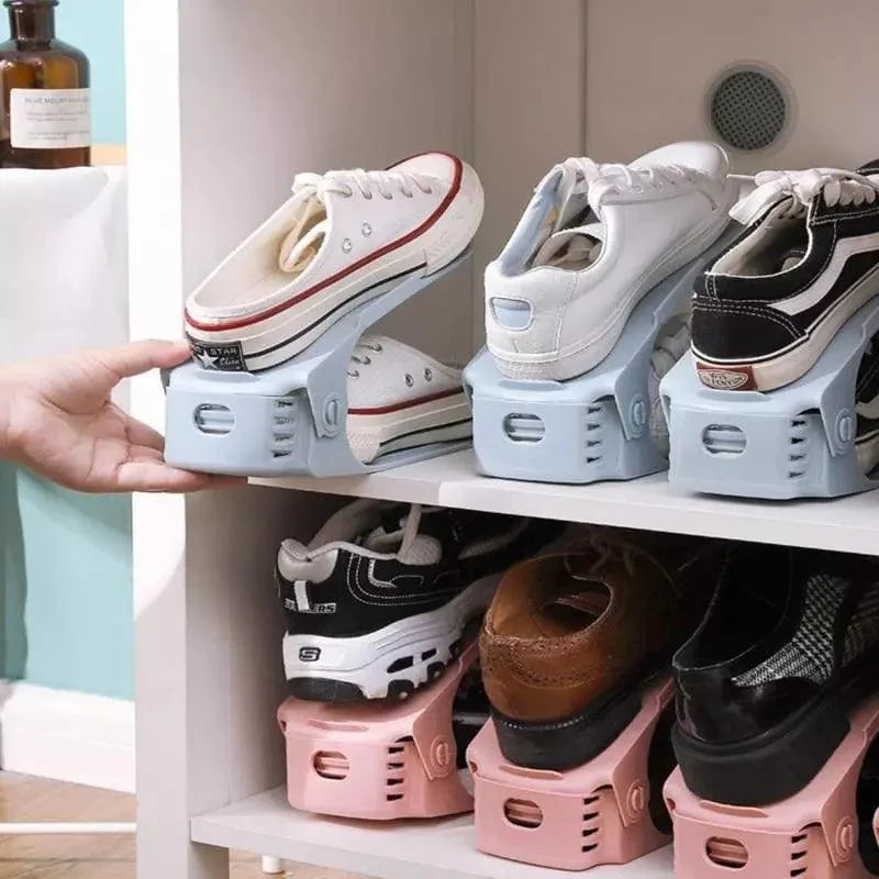 Organizador de Sapatos Ajustável para Closet e Armário Offertaza