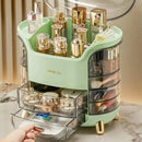 Organizador de Maquiagem Acrílico Transparente para Bancada de Beleza Offertaza