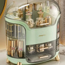 Organizador de Maquiagem Acrílico Transparente para Bancada de Beleza Offertaza