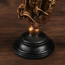 Ornamento Decorativo de Resina Violino e Saxofone Dourado Offertaza