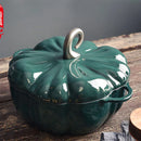 Panela Abóbora de Ferro Fundido Esmaltado 24cm - 3,7L