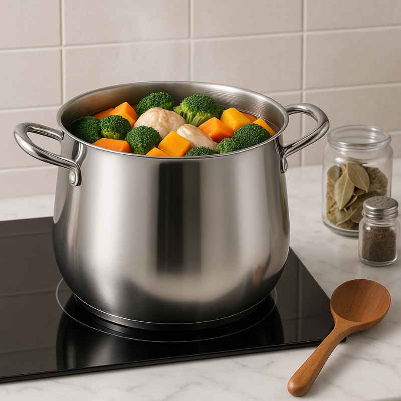 Panela de Aço Cirúrgico Versailles 8L