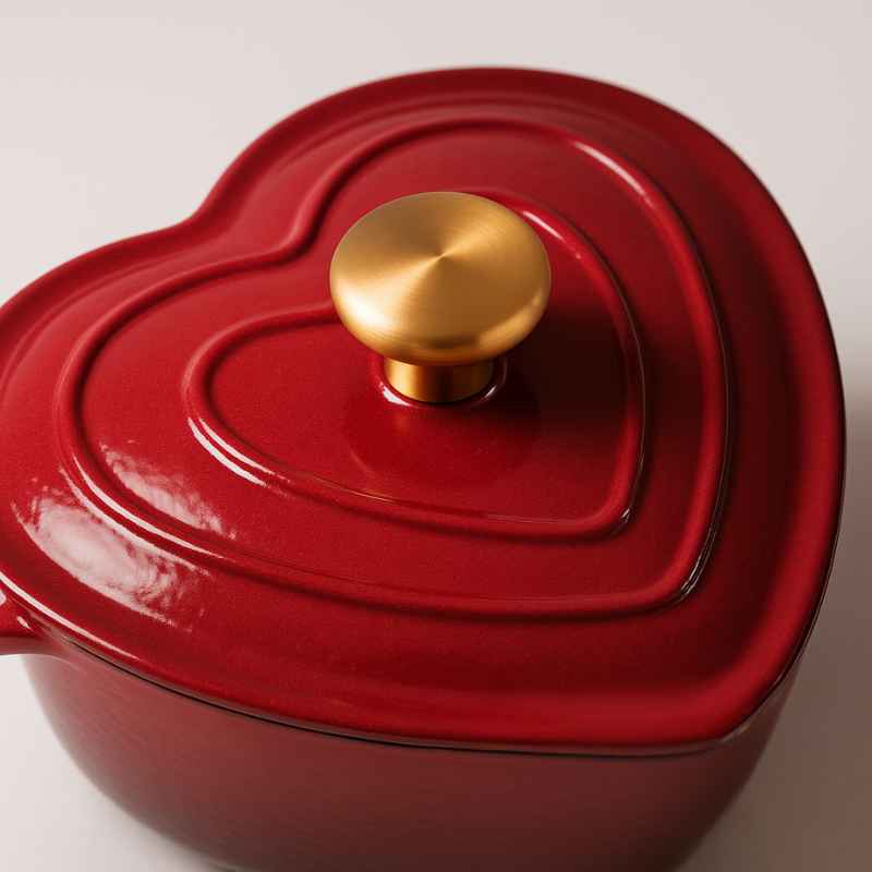 Panela de Ferro Esmaltado Cœur de Chef Offertaza