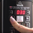 Panela de Pressão Elétrica Digital 5L 900W - Timer e 9 Sistemas de Segurança