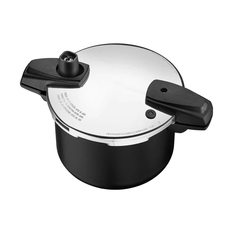 Panela de Pressão Tramontina 4,5L Arizona Antiaderente - Preta