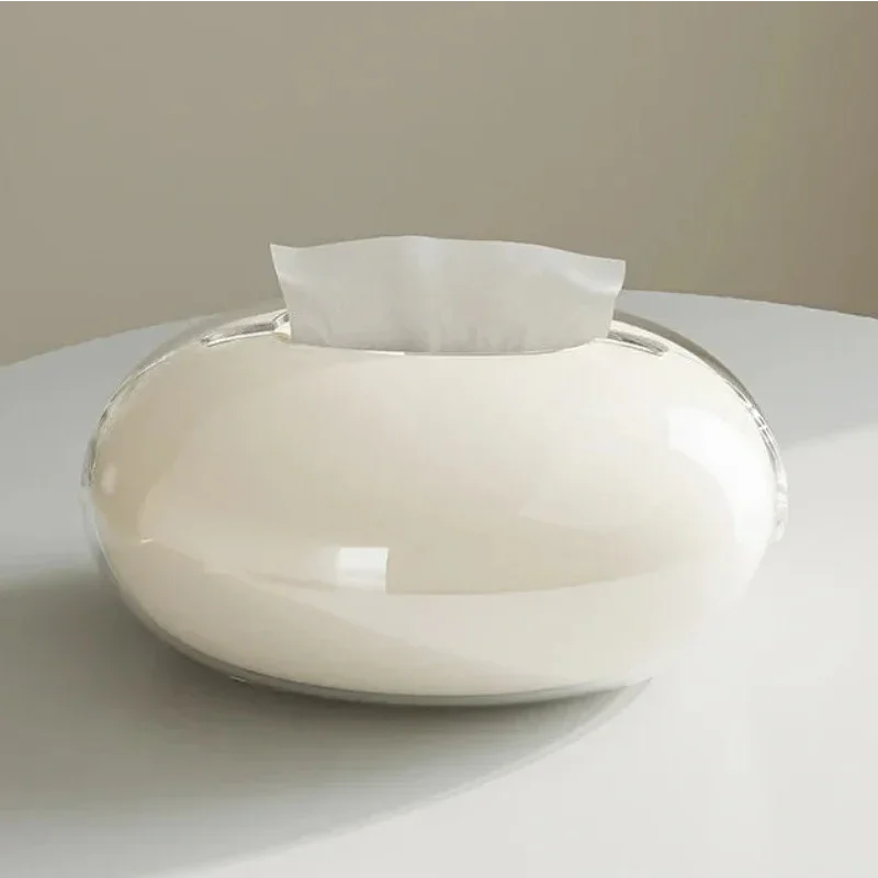 Porta Lenços Moderno Imitando Pedra para Sala e Mesa Offertaza