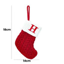 Enfeite Meias de Natal Letras do Alfabeto Offertaza