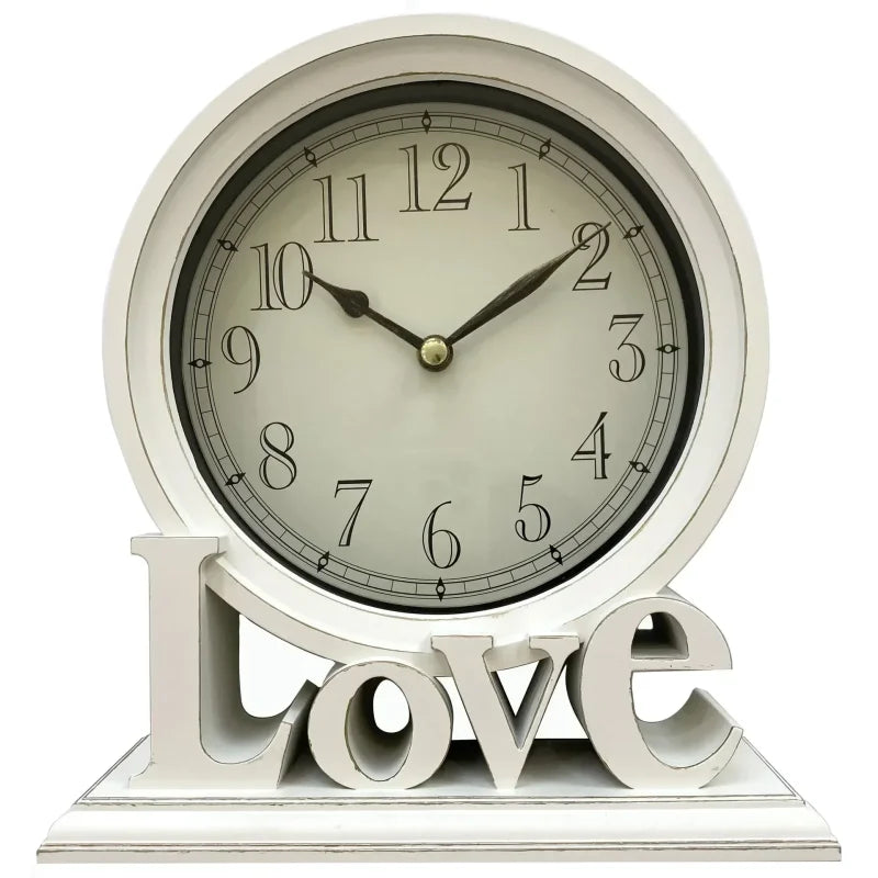 Relógio Despertador Retrô Silencioso para Mesa de Cabeceira Offertaza