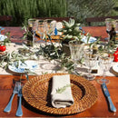 Sousplat de Bambu - Kit 6 Unidades | Elegância e Sustentabilidade