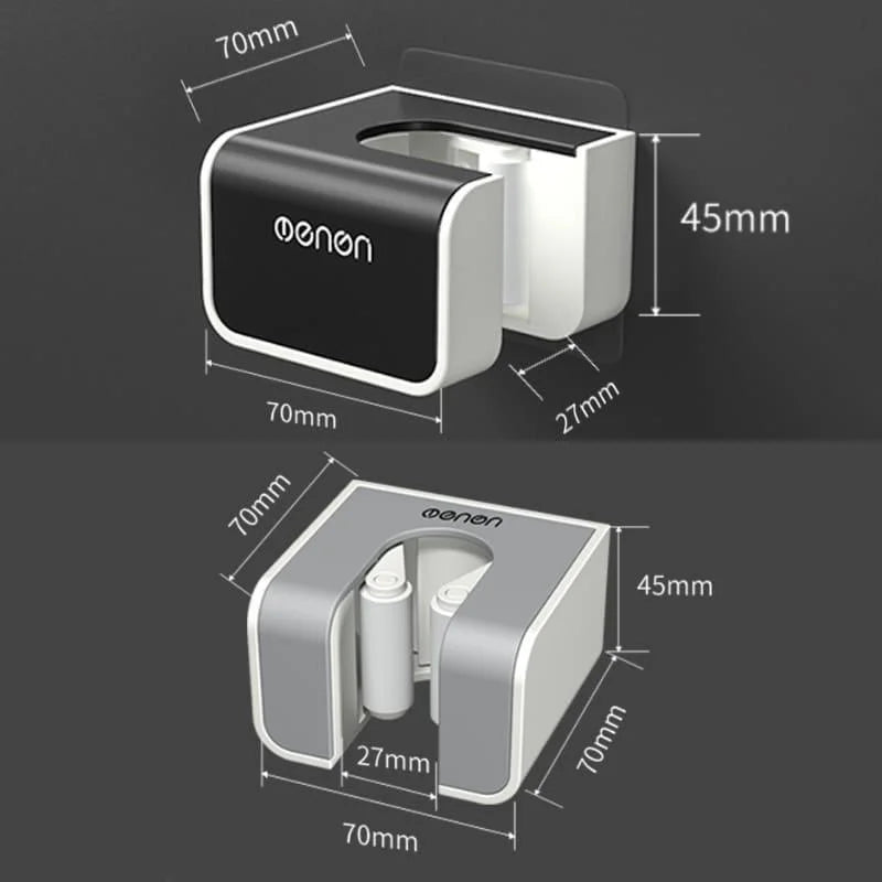 Suporte de Vassoura e Rodo com Adesivo de Parede Ajustável Offertaza