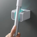 Suporte de Vassoura e Rodo com Adesivo de Parede Ajustável Offertaza