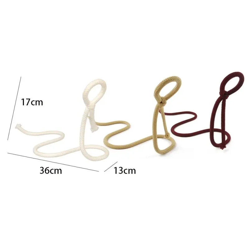 Suporte de Vinho em Forma de Cordas para Cozinha e Bar Offertaza