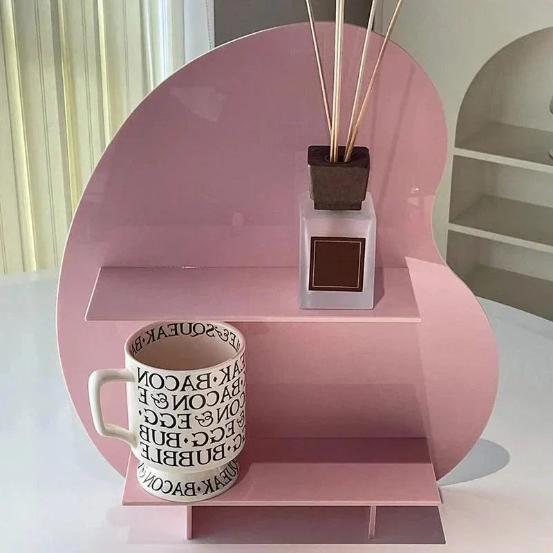 Suporte Organizador de Mesa em Acrílico com Dupla Camada Offertaza