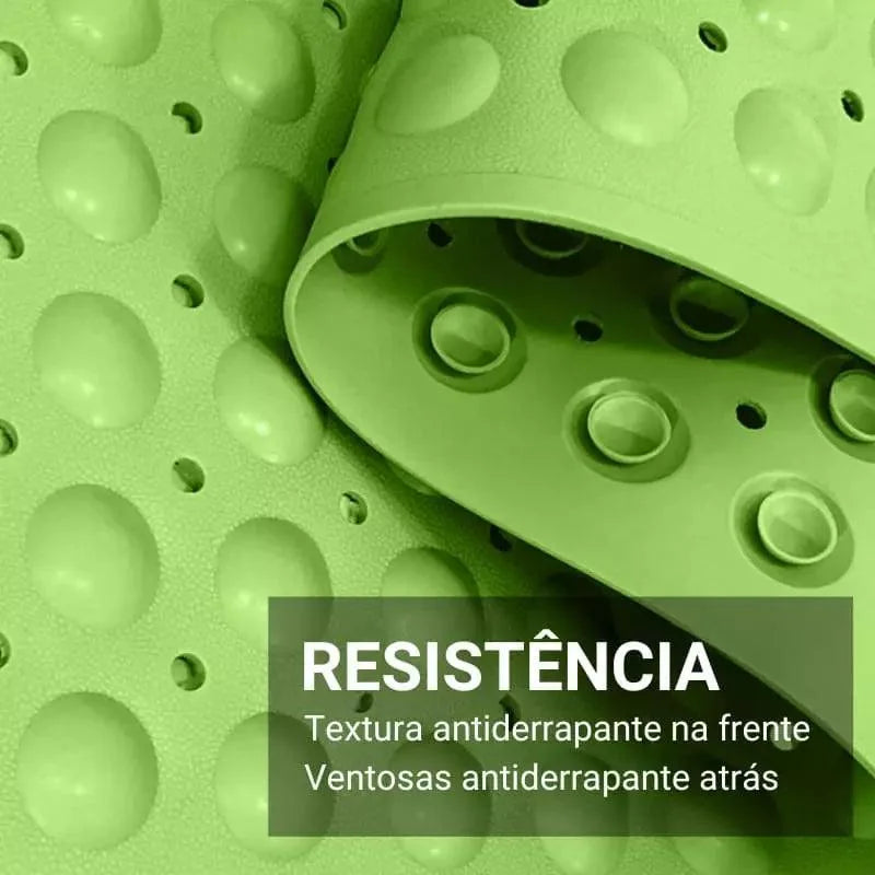 Tapete Antiderrapante para Banheiro com Ventosas de Segurança Offertaza