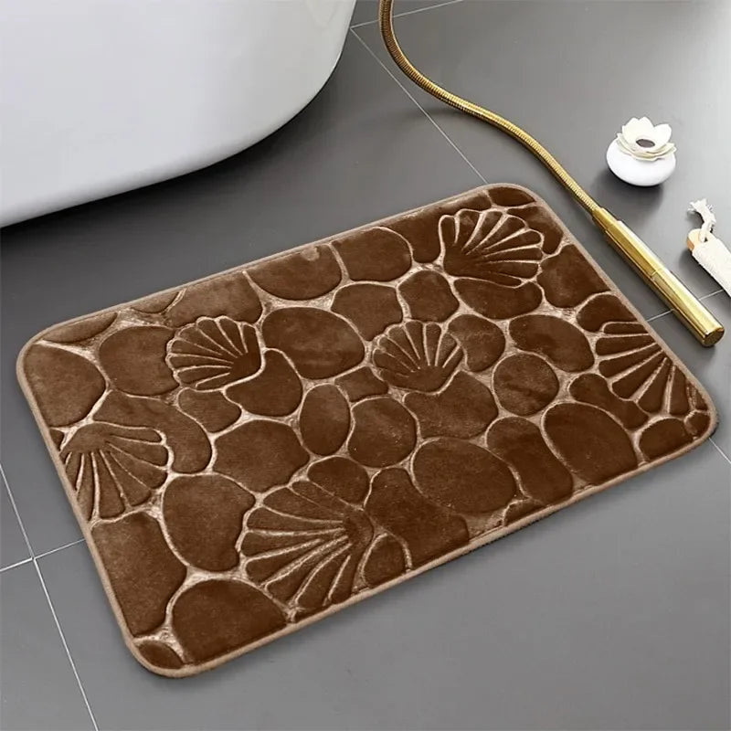 Tapete de Banheiro Super Absorvente Antiderrapante com Secagem Rápida Offertaza