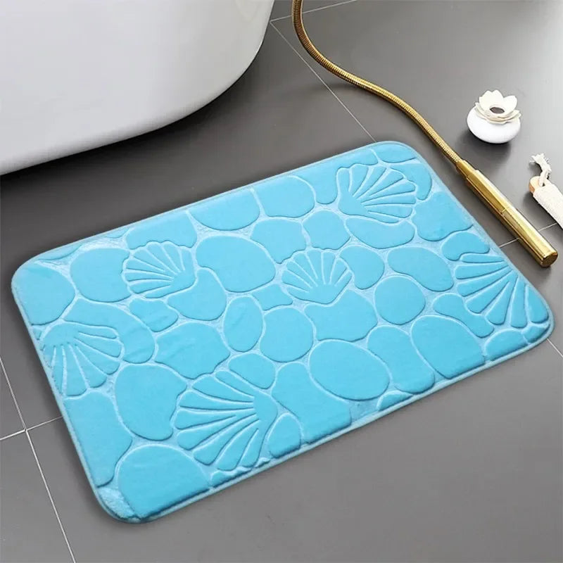 Tapete de Banheiro Super Absorvente Antiderrapante com Secagem Rápida Offertaza