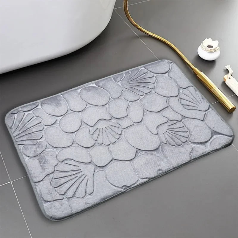 Tapete de Banheiro Super Absorvente Antiderrapante com Secagem Rápida Offertaza