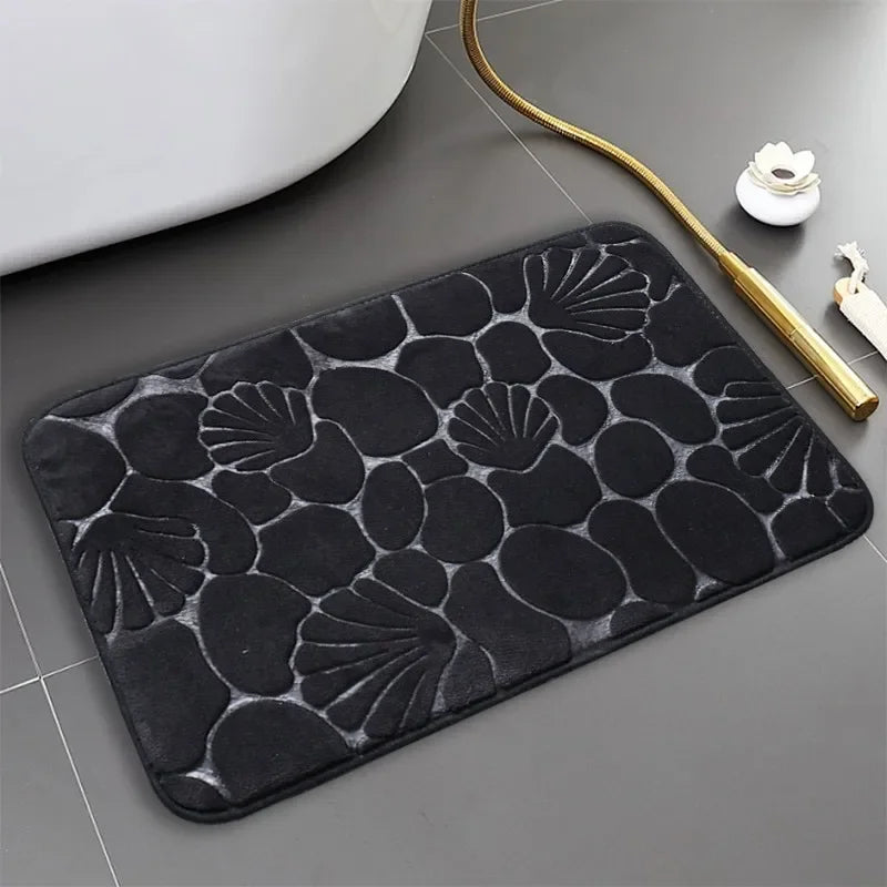 Tapete de Banheiro Super Absorvente Antiderrapante com Secagem Rápida Offertaza