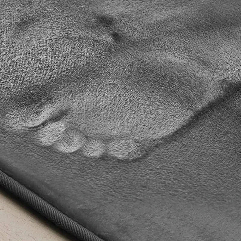 Tapete de Banho Antiderrapante com Textura de Pedra Offertaza