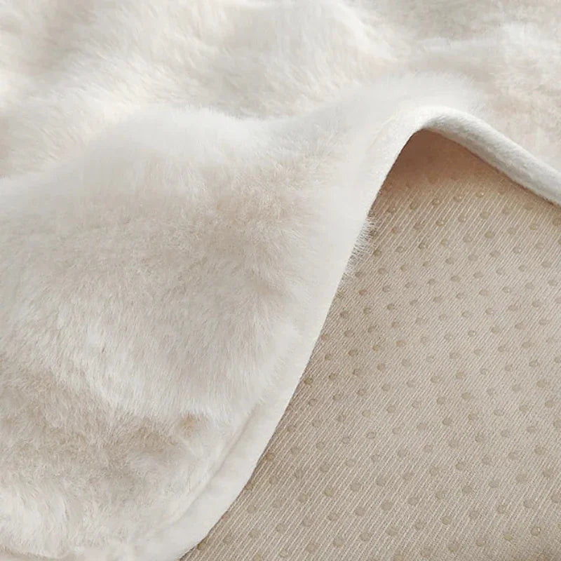 Tapete de Pelúcia em Textura Aveludada para Quarto e Sala Offertaza