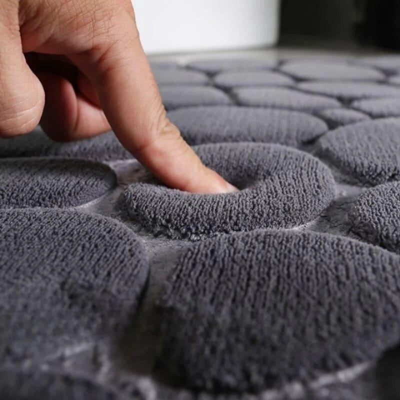 Tapete Antiderrapante Absorvente para Banheiro de Algodão Offertaza