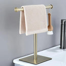 Toalheiro de Aço Inox com Base Emborrachada para Bancada Offertaza