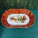 Travessa de Porcelana Natalina