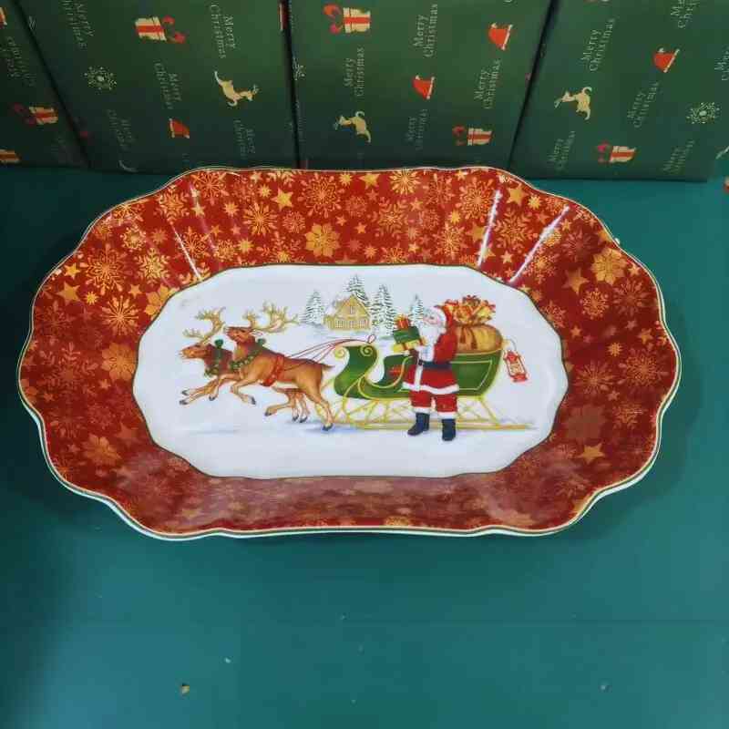 Travessa de Porcelana Natalina