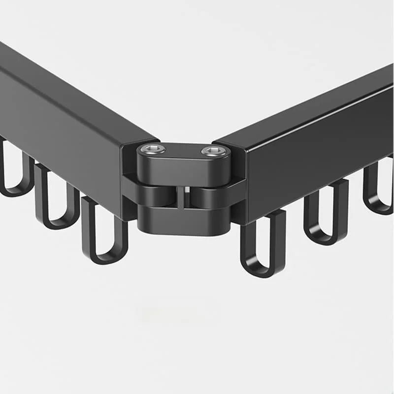 Varal Retrátil de Alumínio para Parede Suporta até 25kg Offertaza