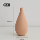 Vaso de Cerâmica para Arranjos Florais Design Moderno Offertaza